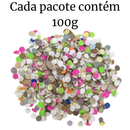 Confete Colorido Carnaval Festa Decoração 100g