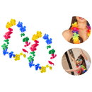 120 Unidades Colar Havaiano Flor Festa Carnaval Fantasia