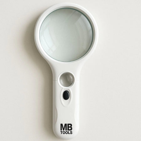 Lupa De Leitura Portátil 45X , Iluminada , Lente De Microscópio , Joias , Relógio Com 3 Leds