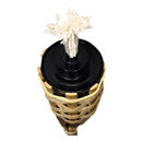 Tocha Bambu Lamparina Iluminação Festa Temática Decoração Jardim Luau 120cm