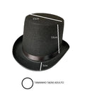 Cartola Chapéu de Magico Preto Tamanho Adulto 58 | 60 Halloween Carnaval Casamento